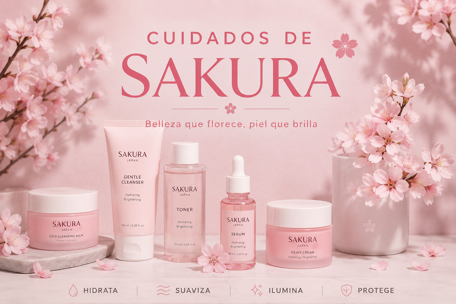 Cuidado de la piel Sakura