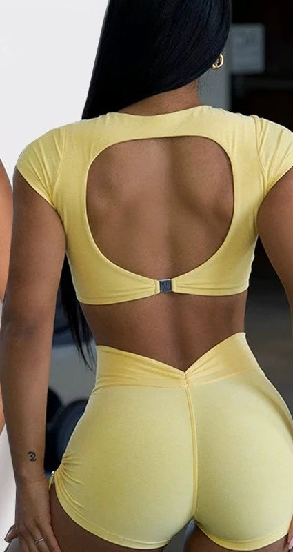 Conjuntos de ropa deportiva para Yoga, chándal para mujer, ropa atlética, traje de Fitness, entrenamiento de gimnasio, ropa de realce, Sujetador deportivo, traje de mallas