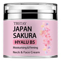 Crema de esencia japonesa Sakura, crema tonificante Sakura con ácido hialurónico,