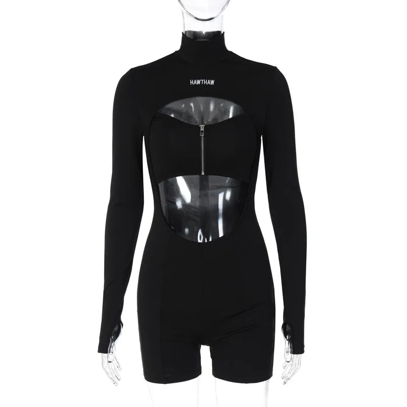 Monos sexys para Mujer, Body de verano, Ropa blanca y negra, ropa de calle Y2k, trajes de cumpleaños, peleles, monos, Ropa de Mujer 2023