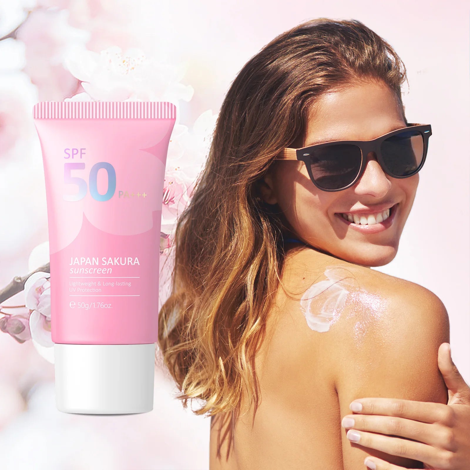 Kit de productos faciales Sakura, 9 Uds., juego de cuidado de la piel, limpiador Facial, crema Facial, protector solar, máscara Facial, crema para ojos, producto coreano para el cuidado de la piel