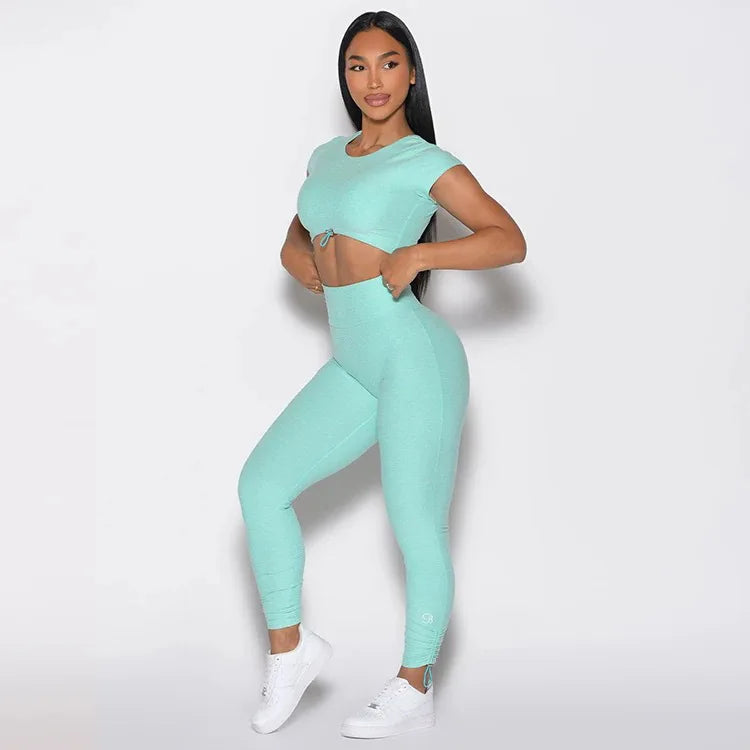 Conjuntos de ropa deportiva para Yoga, chándal para mujer, ropa atlética, traje de Fitness, entrenamiento de gimnasio, ropa de realce, Sujetador deportivo, traje de mallas