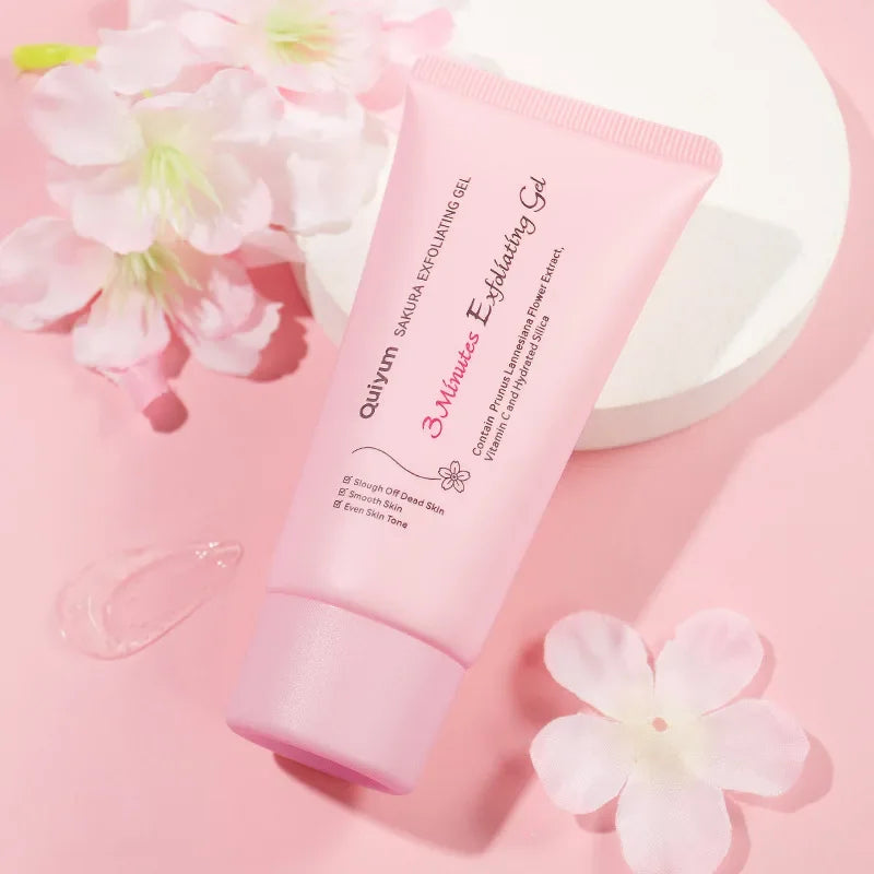 Sakura exfoliante Gel exfoliante exfoliante Facial hidratante nutritivo reparación exfoliantes crema Facial belleza cuidado de la piel 30g/50g