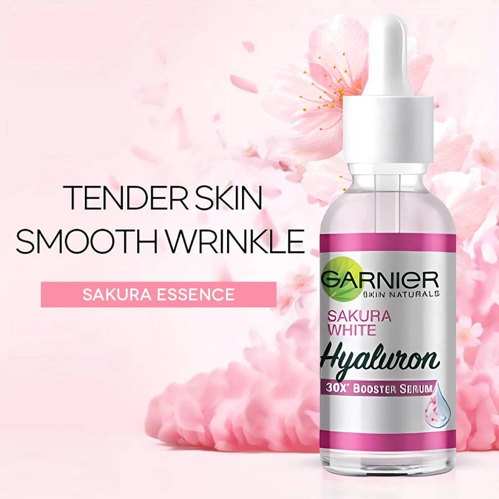 Sakura esencia para el rostro mejora la elasticidad de la piel esencia de rejuvenecimiento Natural nutre esencia crema hidratante Facial 30ml