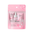 5/3 unids/set Sakura juegos para el cuidado de la piel crema Facial suero tóner limpiador Facial protector solar crema para ojos caja de regalo producto para el cuidado de la piel Facial