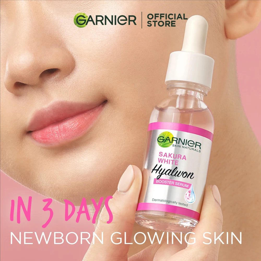 Sakura esencia para el rostro mejora la elasticidad de la piel esencia de rejuvenecimiento Natural nutre esencia crema hidratante Facial 30ml