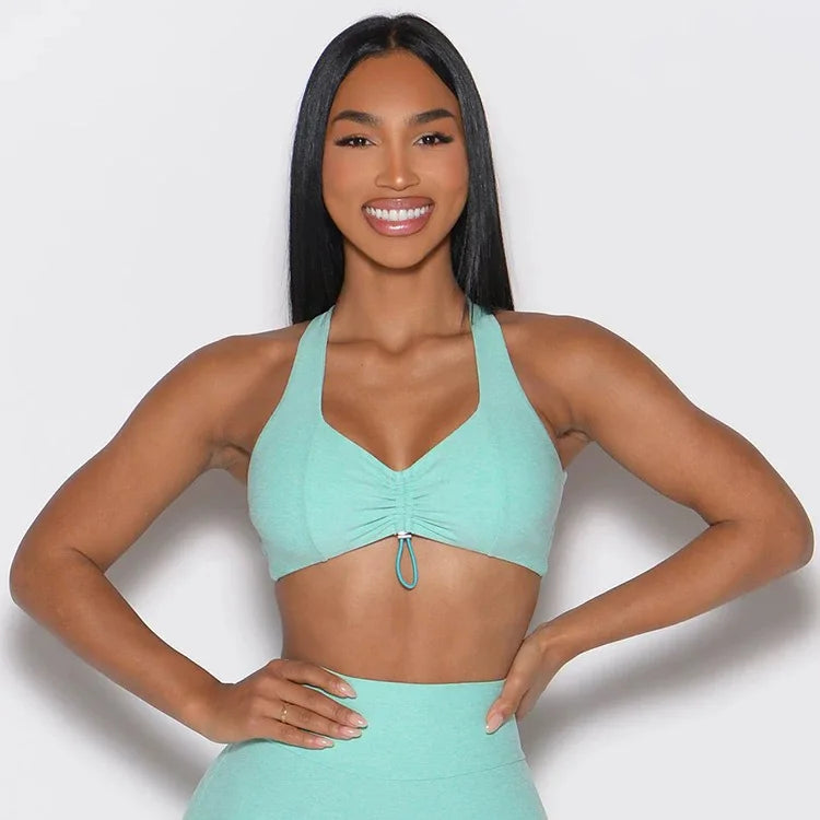 Conjuntos de ropa deportiva para Yoga, chándal para mujer, ropa atlética, traje de Fitness, entrenamiento de gimnasio, ropa de realce, Sujetador deportivo, traje de mallas