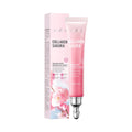 Crema de Ojos con Colágeno Sakura, Hidratante, Reafirmante, Iluminadora, Reduce las Ojeras, la Hinchazón, Suaviza las Líneas Finas, Antienvejecimiento, 20g